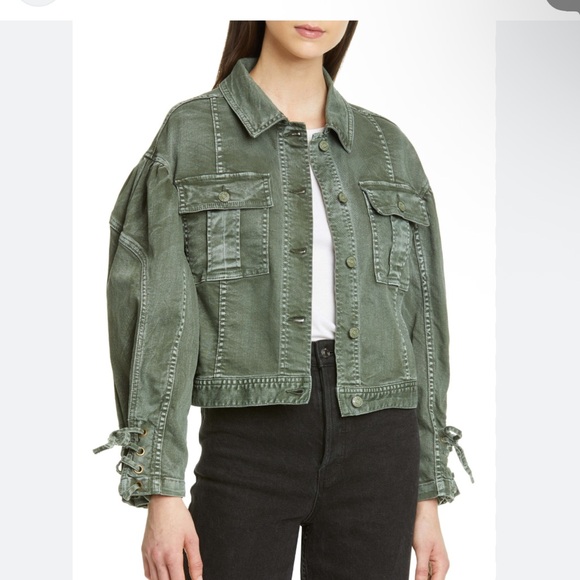 Ulla Johnson Atticus Denim Jacket - Picture 2 of 5